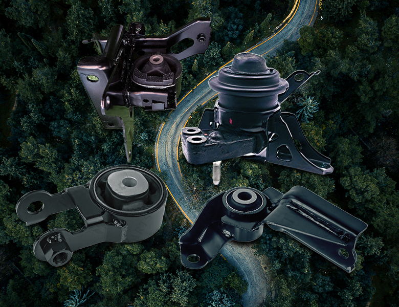 Toyota vios engine mounting set for fixing dashboard vibration issue